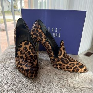 Stuart Weitzman Ponyhair Animal Pumps - Sz 8
